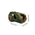 thumbnail image 3 of Reptile Tree House Hideout, Resin Turtle Basking Platform with Cave, Artificial Rock Climbing Decoration for Aquarium, Terrarium, and Lizard Habitat, 3 of 6