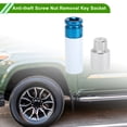 thumbnail image 2 of Unique Bargains Wheel Lock Lugnut with Adapter for Toyota Durable Anti-theft Screw Nut Removal Key Socket Type J 1Set, 2 of 7