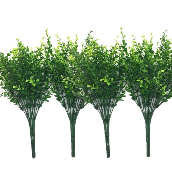 Plantas Artificiales de Eucalipto CATTREE 32 cm 8 piezas Verde