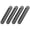 Oval grey, variant on LAIQIEN 4pack Smooth Door Pull Handles No Screw Mounting Aluminum Modern Handles