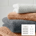 thumbnail image 3 of Great Bay Home Turkish Cotton Ribbed Texture 6 Piece Towel Set, Cream, 3 of 6