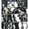 thumbnail image 3 of Zebra Agate Pendant Bead | 25x25x6.5mm | Black/White | Square | 1 Bead |, 3 of 4
