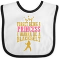 thumbnail image 3 of Inktastic Karate Princess Girls Martial Arts Girls Baby Bib, 3 of 4