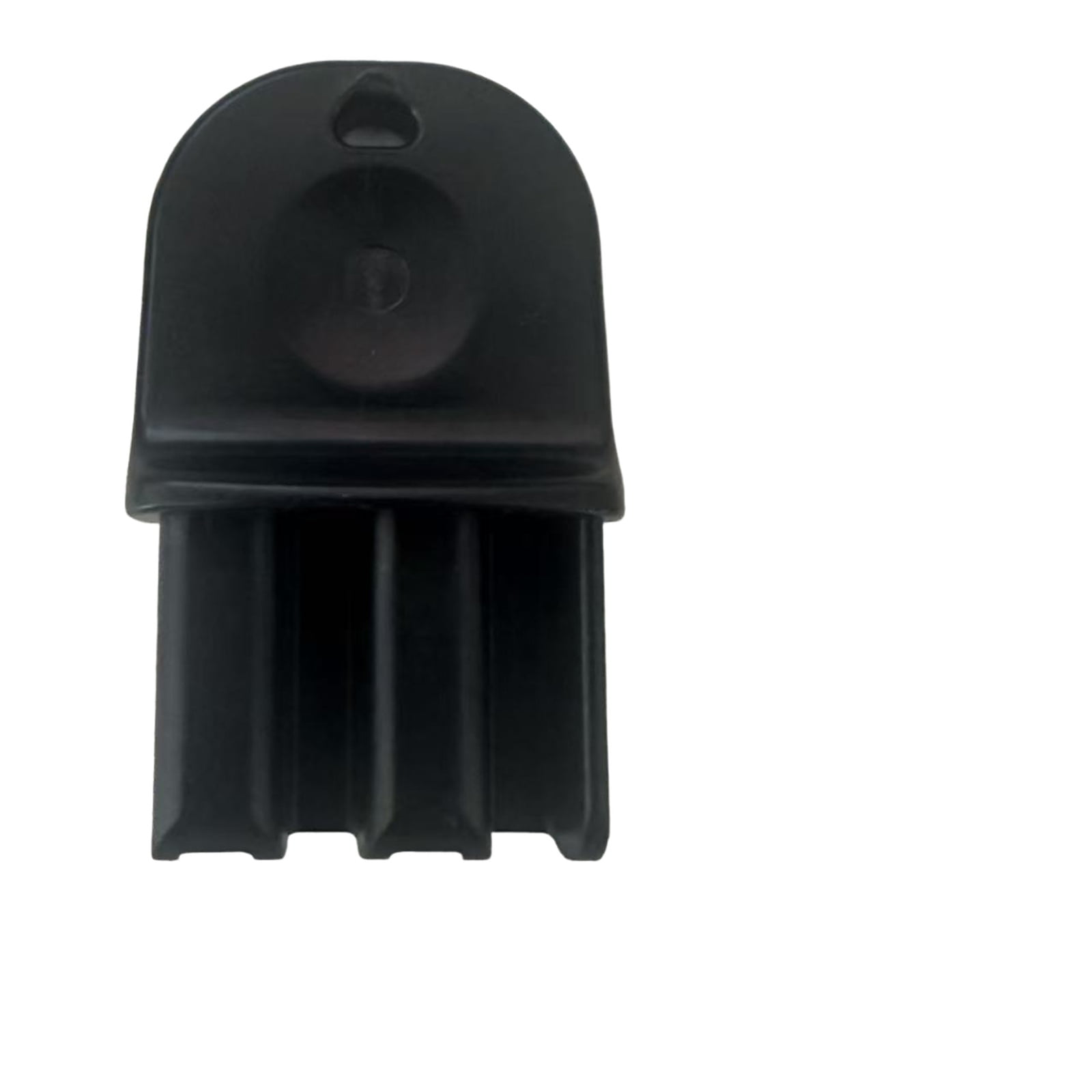 Fishing Rod Holder End Black Plastic Rod Butt Cover Dock Mooring Accessory Boat Hardware Marine Accessory 1 Pack