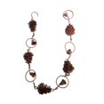 thumbnail image 1 of 1Pc Pinecone Wind Chime Pinecone Rain Chain Metal Outdoor Wind Chime Decoration, 1 of 9