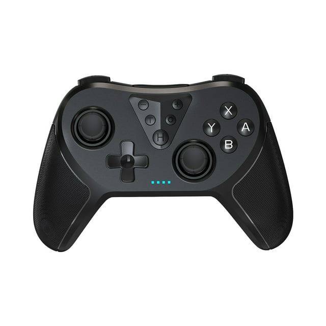 SDNall Manette Sans Fil pour Switch avec Boutons Programmables pour Manette Pro Switch, Manette Bluetooth Make It Stick, Axe Gyroscopique, Vibration, Vitesse Turbo, Compatible avec Tous les Jeux Vidéo
