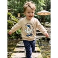 thumbnail image 6 of RUINIXCW Toddler Baby Boy Silly Goose Sweatshirt Outfit Little Boy Fall Winter Clothes Casual Crewneck Sweatshirts Long Sleeve Pullover Shirt Tops, 6 of 10