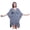 Light Gray, variant on Bimba Tie-Dye Short Caftan Midi Dress Beach Swimwear Cover up Womens Kaftan-XL-3X