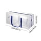 thumbnail image 3 of Bolsa de Mudanza de Gran Capacidad, de Plástico Repelente Al Agua | Cómoda Bolsa de Mano con Doble Cremallera | 87 L / 23 Galones Estadounidenses | Azul | Alternativa a Las Bolsas de Almacenamiento p, 3 of 6