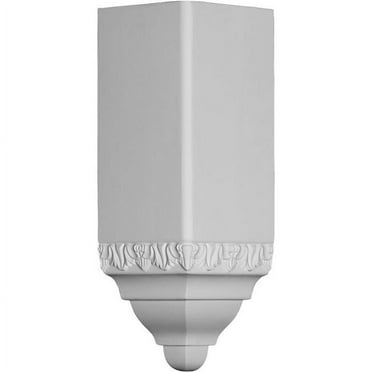 4 1/2"W x 4 1/2"P x 13-1/4"H Inside Corner
