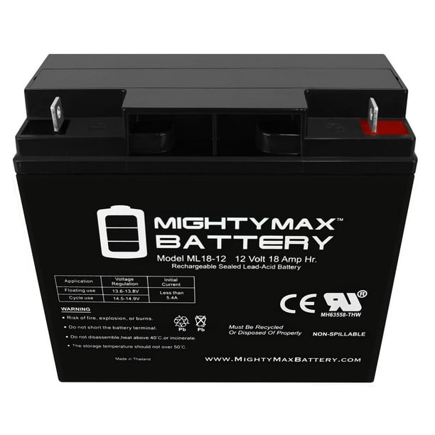 12v 18ah lawn mower on sale battery