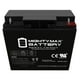 12V 18AH SLA Battery Remplacement pour Mérites P3201 P32011 – image 3 sur 6