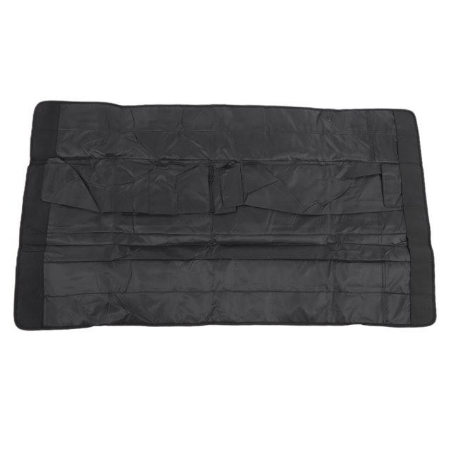 Organizador De Caña De Pescar, Bolsa De Poste Impermeable Plegable, Tela Oxford Para Acampar Y Pescar ANGGREK Negro
