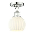thumbnail image 4 of Innovations Lighting - White Venetian - 1 Light Semi-Flush Mount In Modern, 4 of 7