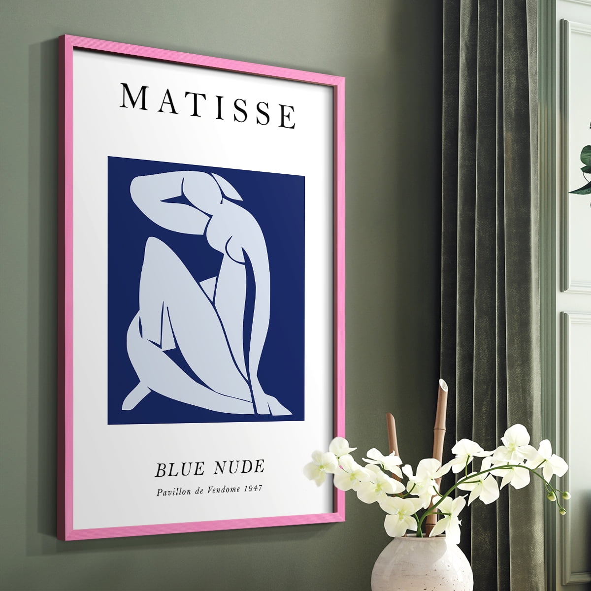 Matisse CCXCVII in Solid Wood 11 x 14 Framed Print