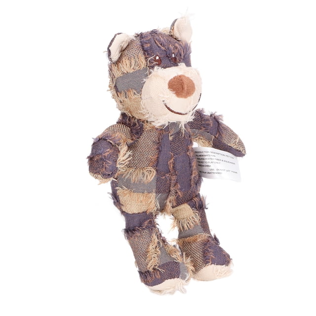 Dog Companion Teeth Grinding Fun Speaking Bite Resistant Plush Bear Interactive Dog Toy