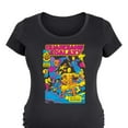thumbnail image 3 of Marvel Guardians of the Galaxy - Guardians Blacklight - Maternity Scoop Neck Graphic T-Shirt, 3 of 5