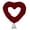 B, variant on Ywmsfl Wooden Base Heart Christmas Tree Toppers With Wobbly Spring For Family Gatherings