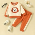 thumbnail image 2 of Durtebeua Outfits for Girls Baby Girl Clothes Floral Hooded With Pocket Sweatshirt Pants Outfits Set White,6-9 Months, 2 of 7