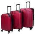 thumbnail image 1 of Kenneth Cole Reaction Renegade 3-piece Expandable Luggage Set - Red, 1 of 1