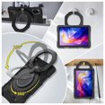 thumbnail image 4 of FJLBDE Case for Xiaomi Redmi Pad 2 2025 11 inch with 360 Kickstand, Shoulder Strap Carrying Protective Cover, Black, 4 of 6