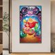 thumbnail image 2 of Kit AB 5D DIY Taladro Sirena Ariel 45x75cm, 2 of 9