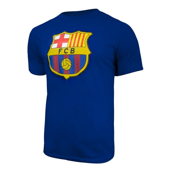 Icon Sports Men FC Barcelona Officially Licensed Soccer T-Shirt Cotton Tee -15 Small