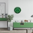 thumbnail image 6 of Wall Clock Modern Design Silent Quartz Needle Luxury Wall Clock Silent Sweep Second Home Wall Clock Green, 6 of 6