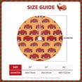 thumbnail image 4 of Kll Red Cars Christmas Tree Skirt 30",Party Decorations Farmhouse For Christmas Decorations Holiday Party, 4 of 8