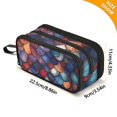 thumbnail image 4 of FORMRS Pencil Case with 3 Compartments Zipper Pouch, Elementary School Level and up, Purple Dragon Scales Pattern, 4 of 8