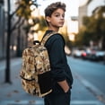 thumbnail image 3 of Psesaysky Running Wild Horses Design Backpack 17 Inch School Bag for Teen Boys and Girls Hiking Camping Travel Bag, 3 of 7