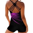 thumbnail image 2 of Women Swimsuit Tankini Set Bathing Suit Tank Shorts Swimwear, 2 of 3