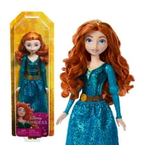 Disney Princess Merida Fashion Doll with Red Hair, Blue Eyes & Hair Accessory, Sparkling Look