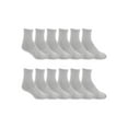 thumbnail image 3 of Athletic Works Men's Recycled Ankle Socks 12 Pair Pack, 3 of 8