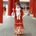 thumbnail image 6 of Otqutp Chinese Traditional Dress Outfit for Girl 𝗟unar Calendar New Year National Style Plush Clothes Set Kids Ethnic Clothing, 6 of 6