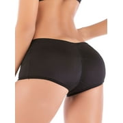 Wacanda Women Push-Up Padded Underwear Shapewear Bum Butt Lift Enhancer Brief Panties Booty Waist Trainer Control