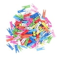 thumbnail image 1 of Pinzas de ropa de madera Bling Bling 100 piezas colores mini, 1 of 12