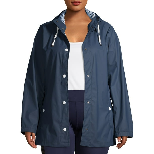 Big Chill Big Chill Women's Plus Size Slicker Rain Coat