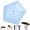 Blue, variant on Pencil Umbrella from Japan, High-tech Carbon Fiber Pencil Umbrella from Japan, Ultra-light Compact Umbrellas for All-weather Protection