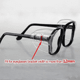thumbnail image 3 of Side Shields For Eyeglasses Slip On Safety Glasses Shield Universal, 3 of 5