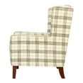 thumbnail image 4 of Thompson Traditional Vintage Classic Wingback Upholstered Accent Chair, 4 of 8