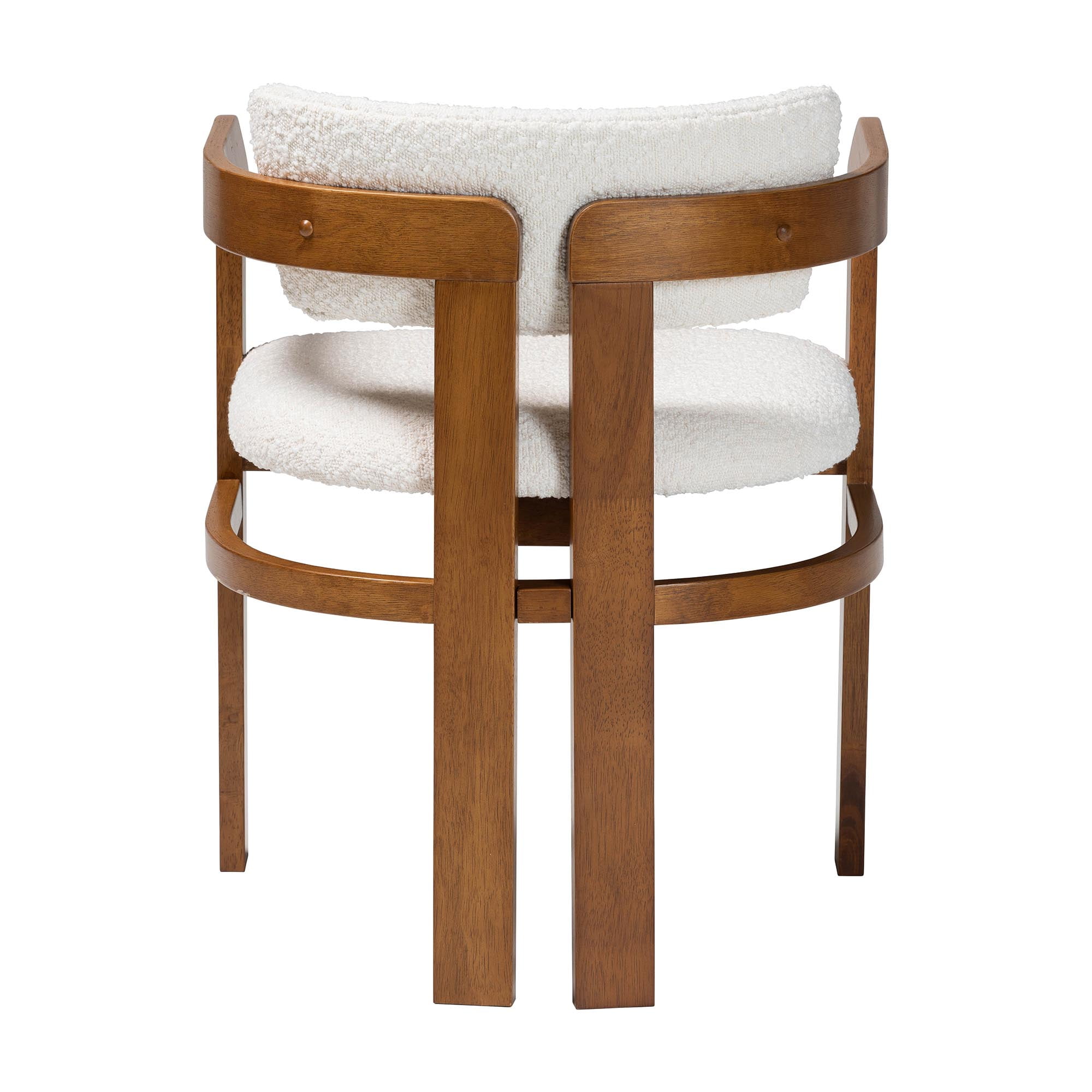 Baxton Studio Carice Modern Dining Chair, Cream