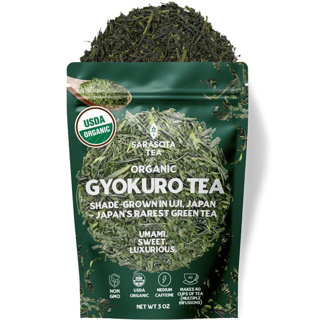 Té Gyokuro en Hoja Suelta SARASOTA COFFEE & TEA CO. 85 g