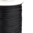 thumbnail image 2 of 1Roll Korean Waxed Polyester Cord Macrame Artisan String Black 1mm about 85yards/roll, 2 of 3