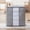 Gray, variant on Zippered Storage Bag for Closet Comforter, Pillow, Quilt, Bedding, Clothes, Blanket Organizers with Large Clear Window & Carry Handles, Space Saver