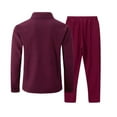 thumbnail image 5 of Men's Tracksuits 2 Piece Sets Outfits For Men Casual Athletic Sweatsuit Full Zip Pullover Long Sleeve Running Sport Outfits Jogging Tracksuit Mens, 5 of 5