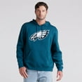 thumbnail image 4 of Men's Fanatics  Green Philadelphia Eagles Pylon Cam Legacy Pullover Hoodie, 4 of 7