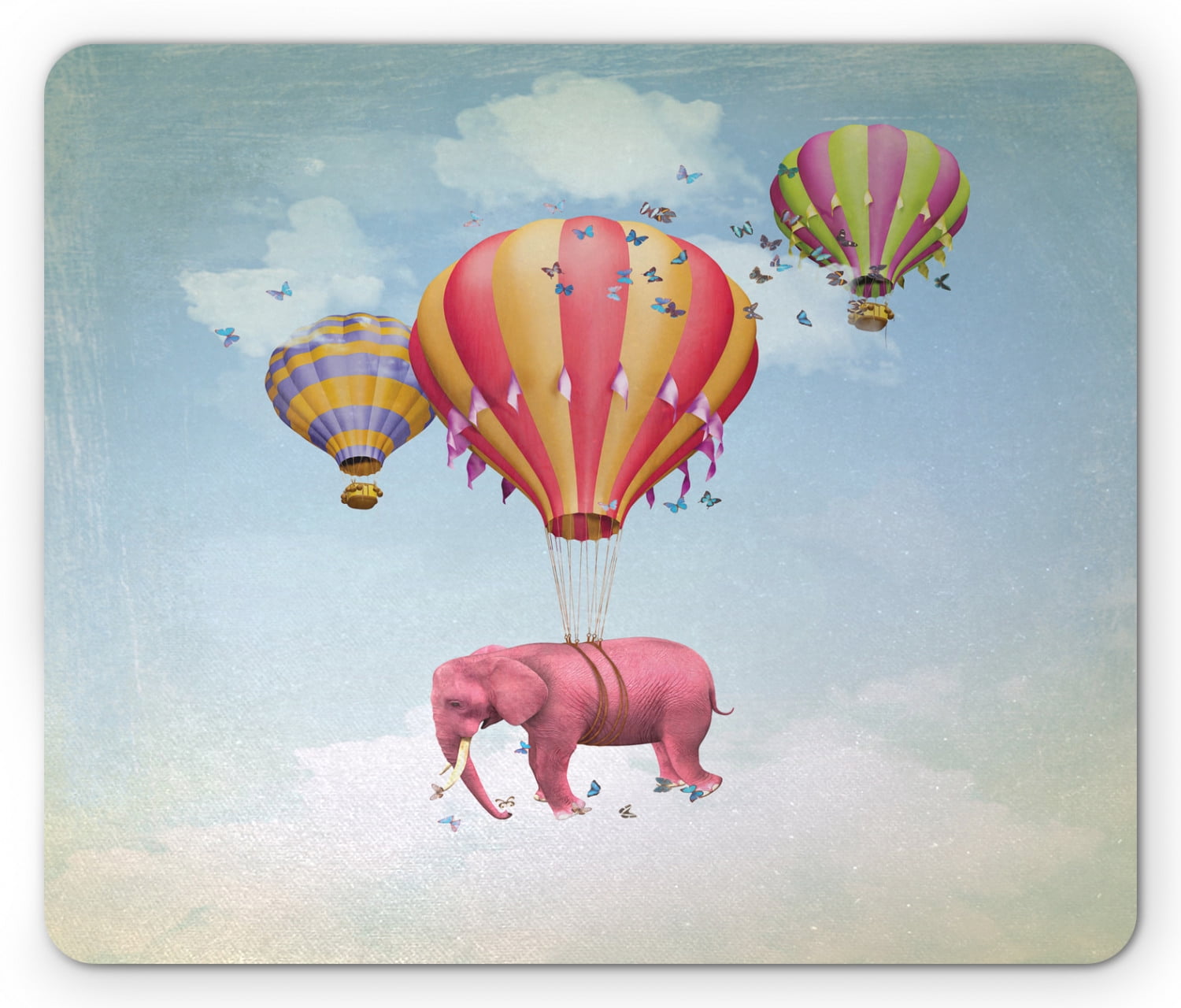 Tutu Party Centerpiece Elephant Hot Air Balloon or Night Light 