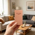 thumbnail image 5 of 2026 A6 Thin Travel Planner With Monthly Layout And Hardcover Design For Portable Family Scheduling - Pink, 5 of 5