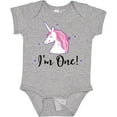 thumbnail image 3 of Inktastic 1st Birthday Unicorn Girls Baby Bodysuit, 3 of 5